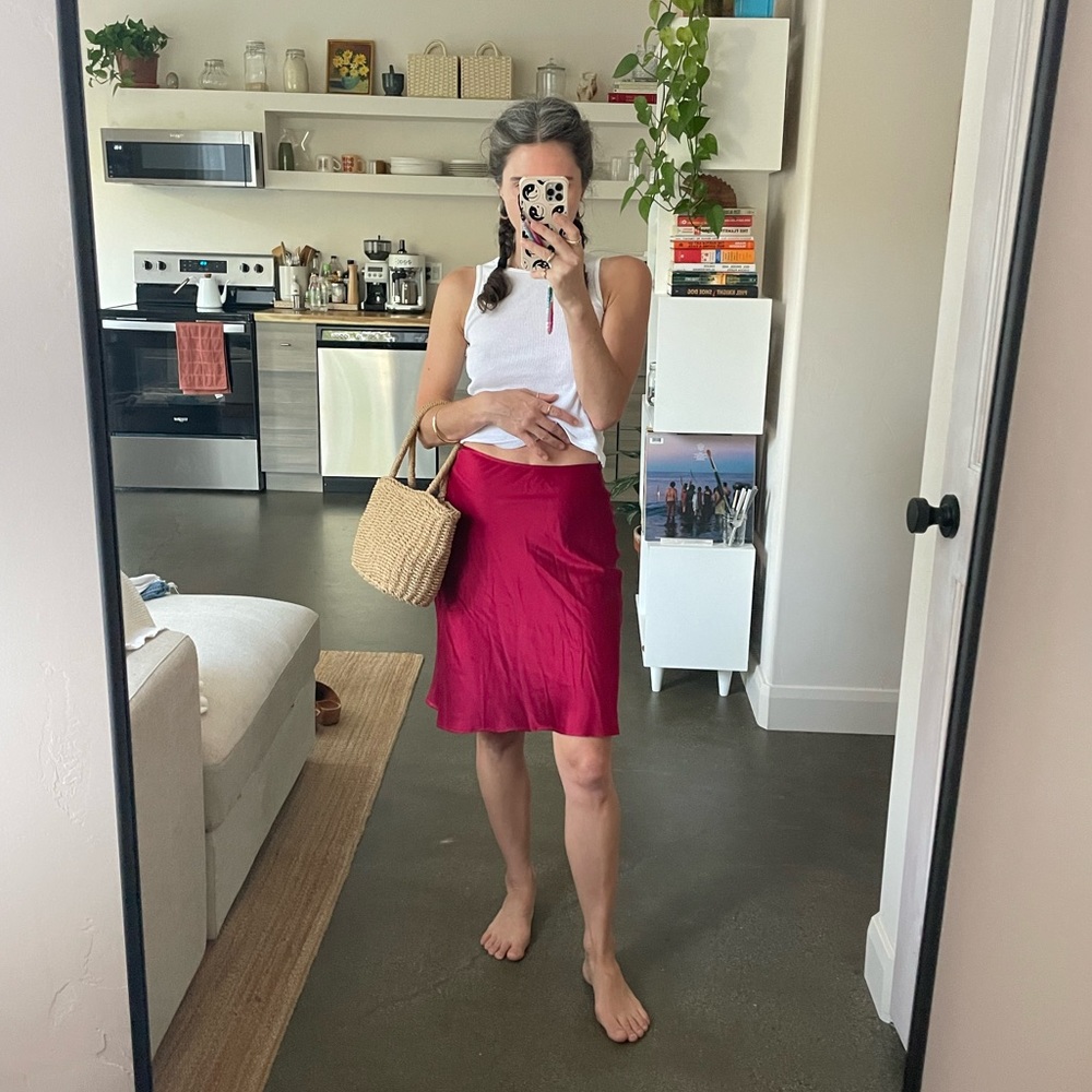 Lily Ashwell Silk Skirt